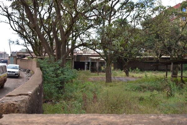 The compound on which Hassan’s shop stands in Juja town, Kiambu county. Picture was taken on April, 8, 2017. PHOTO | ERIC WAINAINA | NATION MEDIA GROUP